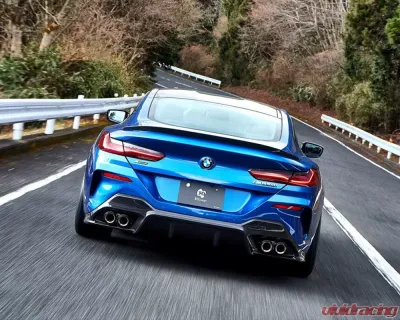 3D Design OEM Exhaust Carbon Fiber Rear Diffuser BMW G14 | G15 M-Sport| M850i Coupe and Convertible Only 2015-2023 - 3108-31511