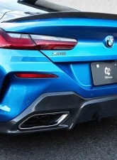 3D Design OEM Exhaust Carbon Fiber Rear Diffuser BMW G14 | G15 M-Sport| M850i Coupe and Convertible Only 2015-2023                                     - 3108-31511 - Image 7