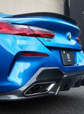 3D Design OEM Exhaust Carbon Fiber Rear Diffuser BMW G14 | G15 M-Sport| M850i Coupe and Convertible Only 2015-2023                                     - 3108-31511 - Image 10
