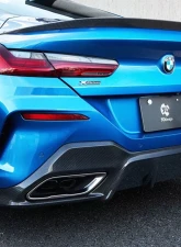 3D Design 4 Tip Exhausts Carbon Rear Diffuser BMW G14 | G15 8-Series M-Sport 2015-2023                                     - 3108-31521 - Image 6