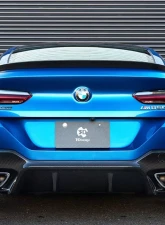 3D Design 4 Tip Exhausts Carbon Rear Diffuser BMW G14 | G15 8-Series M-Sport 2015-2023                                     - 3108-31521 - Image 7