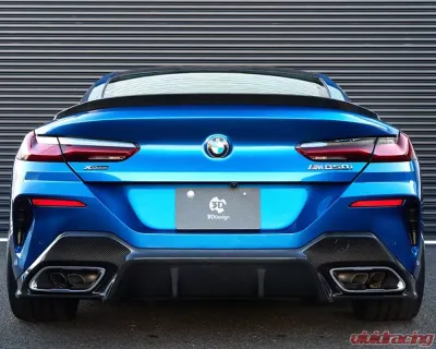 3D Design 4 Tip Exhausts Carbon Rear Diffuser BMW G14 | G15 8-Series M-Sport 2015-2023 - 3108-31521