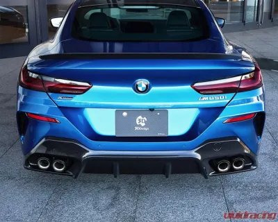 3D Design 4 Tip Exhausts Carbon Rear Diffuser BMW G14 | G15 8-Series M-Sport 2015-2023 - 3108-31521