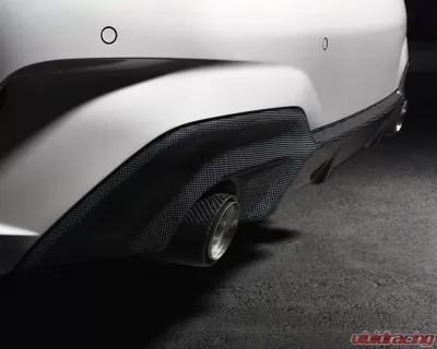 3D Design Carbon Fiber Rear Diffuser BMW G20 3-Series M-Sport 2019-2023 - 3108-32011