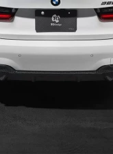 3D Design Carbon Fiber Rear Diffuser BMW G20 3-Series M-Sport 2019-2023                                     - 3108-32011 - Image 2