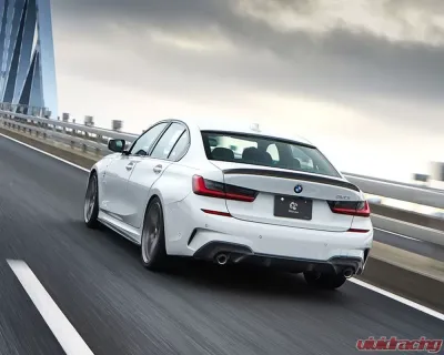 3D Design Carbon Fiber Rear Diffuser BMW G20 3-Series M-Sport 2019-2023 - 3108-32011