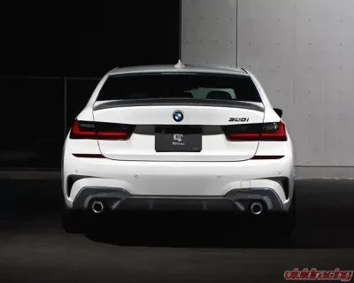 3D Design Carbon Fiber Rear Diffuser BMW G20 3-Series M-Sport 2019-2023 - 3108-32011