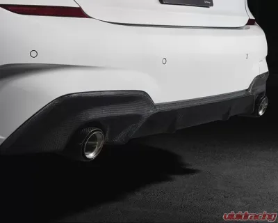 3D Design Carbon Fiber Rear Diffuser BMW G20 3-Series M-Sport 2019-2023 - 3108-32011