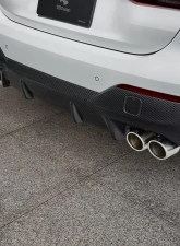3D Design Carbon Fiber Rear Diffuser BMW G22 | G23 4-Series M-Sport 2020-2023                                     - 3108-32212 - Image 2