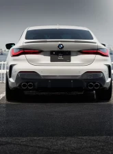 3D Design Carbon Fiber Rear Diffuser BMW G22 | G23 4-Series M-Sport 2020-2023                                     - 3108-32212 - Image 4