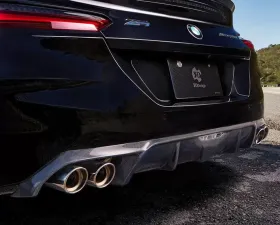 3D Design Carbon Fiber Rear Diffuser (4-Tip Exhausts) BMW G29 Z4 M-Sport 20i