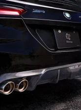 3D Design 4-Tip Exhausts Carbon Fiber Rear Diffuser BMW G29 Z4 20i M-Sport 2019-2023                                     - 3108-32921 - Image 6