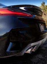 3D Design 4-Tip Exhausts Carbon Fiber Rear Diffuser BMW G29 Z4 20i M-Sport 2019-2023                                     - 3108-32921 - Image 2
