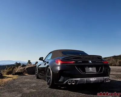 3D Design 4-Tip Exhausts Carbon Fiber Rear Diffuser BMW G29 Z4 20i M-Sport 2019-2023 - 3108-32921