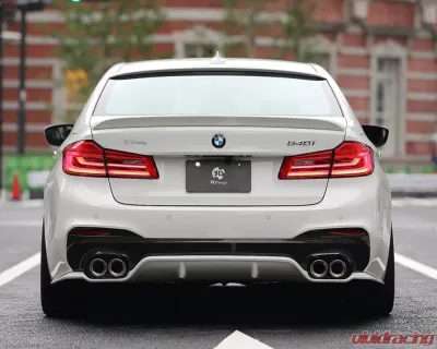 3D Design GFRP Rear Diffuser BMW G30 5-Series M-Sport 2017-2023 - 3108-33011