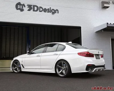 3D Design GFRP Rear Diffuser BMW G30 5-Series M-Sport 2017-2023 - 3108-33011