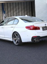 3D Design Type 1 Carbon Fiber Rear Diffuser BMW G30 5-Series M-Sport 2017-2023                                     - 3108-33012 - Image 4