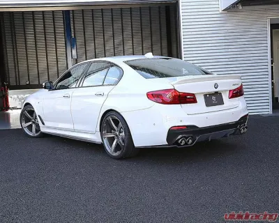 3D Design Type 1 Carbon Fiber Rear Diffuser BMW G30 5-Series M-Sport 2017-2023 - 3108-33012