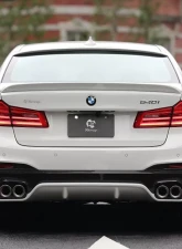 3D Design Type 1 Carbon Fiber Rear Diffuser BMW G31 5-Series M-Sport 2017-2023                                     - 3108-33111 - Image 6