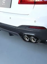 3D Design Type 1 Carbon Fiber Rear Diffuser BMW G30 | G31 5-Series M-Sport 2018-2023                                     - 3108-33112 - Image 2