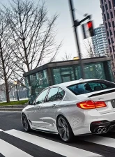 3D Design Type 1 Carbon Fiber Rear Diffuser BMW G30 | G31 5-Series M-Sport 2018-2023                                     - 3108-33112 - Image 4