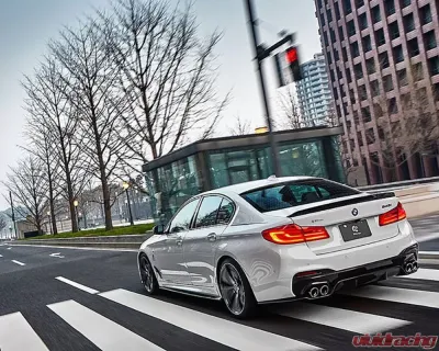 3D Design Type 1 Carbon Fiber Rear Diffuser BMW G30 | G31 5-Series M-Sport 2018-2023 - 3108-33112