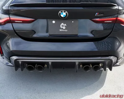 3D Design Carbon Fiber Rear Diffuser BMW G82 M4 2021-2025 - 3108-38212