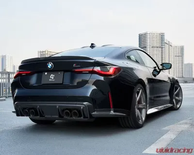 3D Design Upper and Lower Carbon Fiber Rear Diffuser Set BMW G82 M4 2021-2025 - 3108-38222