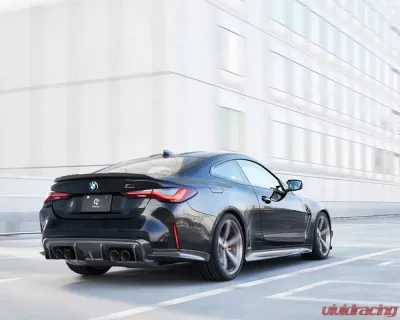 3D Design Upper and Lower Carbon Fiber Rear Diffuser Set BMW G82 M4 2021-2025 - 3108-38222