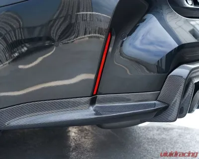 3D Design Upper and Lower Carbon Fiber Rear Diffuser Set BMW G82 M4 2021-2025 - 3108-38222