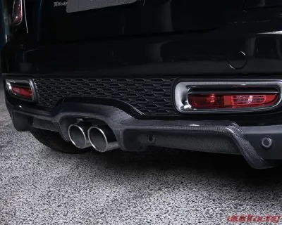 3D Design Carbon Fiber Rear Diffuser with PDC Mini R58 | R59 Cooper S 2012-2015 - 3108-75912