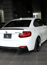 3D Design Carbon Fiber Trunk Spoiler BMW F22 2-Series 2014-2018                                     - 3109-22211 - Image 3