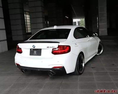 3D Design Carbon Fiber Trunk Spoiler BMW F22 2-Series 2014-2018 - 3109-22211