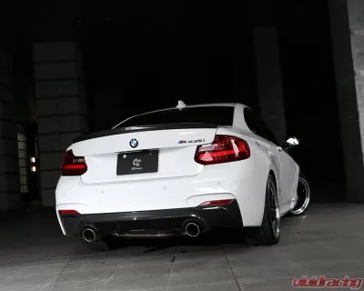 3D Design Carbon Fiber Trunk Spoiler BMW F22 2-Series 2014-2018 - 3109-22211