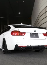 3D Design Carbon Fiber Trunk Spoiler BMW F36 4-Series GranCoupe Models 2018-2019                                     - 3109-23621 - Image 4