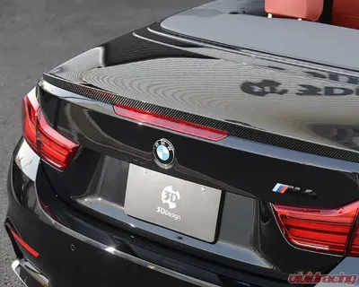 3D Design Dry Carbon Fiber Trunk Spoiler BMW F83 M4 Convertible 2015-2020 - 3109-28311