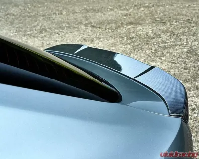 3D Design Carbon Fiber Trunk Spoiler BMW F98 X4M 2019-2025 - 3109-29811