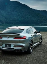 3D Design Carbon Fiber Trunk Spoiler BMW F98 X4M 2019-2025                                     - 3109-29811 - Image 5