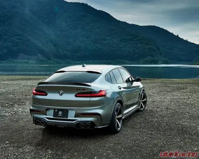 3D Design Carbon Fiber Trunk Spoiler BMW F98 X4M 2019-2025 - 3109-29811