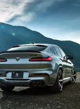 3D Design Carbon Fiber Trunk Spoiler BMW F98 X4M 2019-2025                                     - 3109-29811 - Image 7