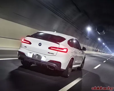 3D Design Carbon Fiber Trunk Spoiler BMW G02 X4 2019-2022 - 3109-30211