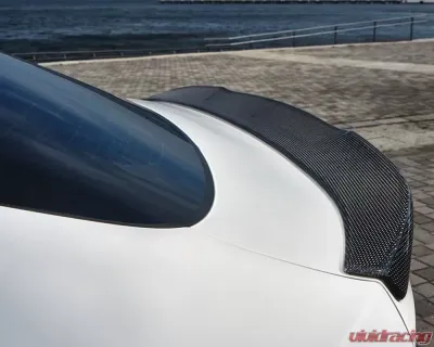 3D Design Carbon Fiber Trunk Spoiler BMW G02 X4 2019-2022 - 3109-30211