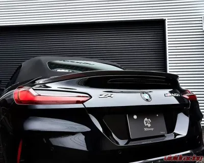 3D Design Carbon Fiber Rear Trunk Spoiler - 3109-32912