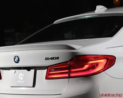 3D Design Urethane Trunk Spoiler BMW G30 5-Series M-Sport | F90 2017-2023 - 3109-33011