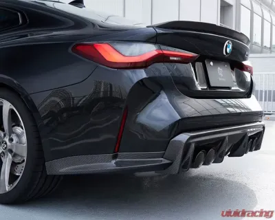 3D Design Carbon Fiber Rear Trunk Spoiler - 3109-38212