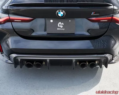 3D Design Carbon Fiber Rear Trunk Spoiler - 3109-38212