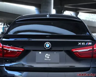 3D Design Carbon Fiber Roof Spoiler - 3110-21611