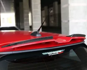 3D Design Carbon Fiber Roof Spoiler Extension