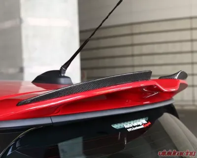 3D Design Carbon Fiber Roof Spoiler Extension - 3110-25611