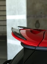 3D Design Carbon Fiber Roof Spoiler Extension                                     - 3110-25611 - Image 3